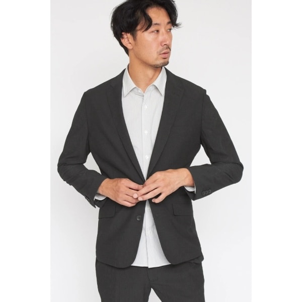 ハイストリート（HIGH STREET）/HIGH STREET∴T/R サッカージャケット