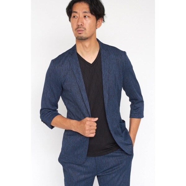 ハイストリート（HIGH STREET）/HIGH STREET∴ブライトウィロージャガード7分袖ジャケットの通販は 29,700円
