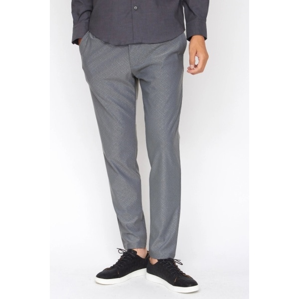 ハイストリート（HIGH STREET）/HIGH STREET∴4WAYバイアスチェックジャガードイージーパンツ