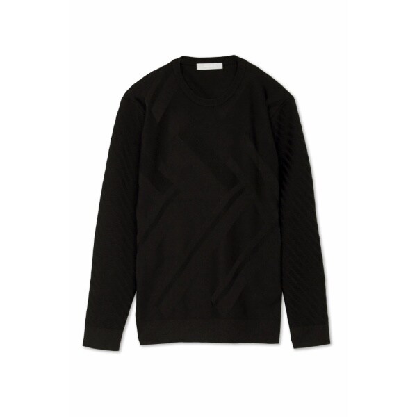 ハイストリート（HIGH STREET）/HIGH STREET∴キカリンクスコンビクルーネックニット_14