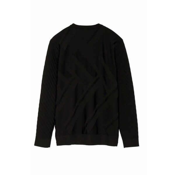 ハイストリート（HIGH STREET）/HIGH STREET∴キカリンクスコンビクルーネックニット_15