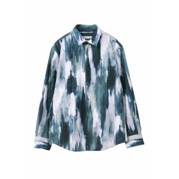 ハイストリート（HIGH STREET）/HIGH STREET∴ハイテンションFlow paintingプリントシャツ_12