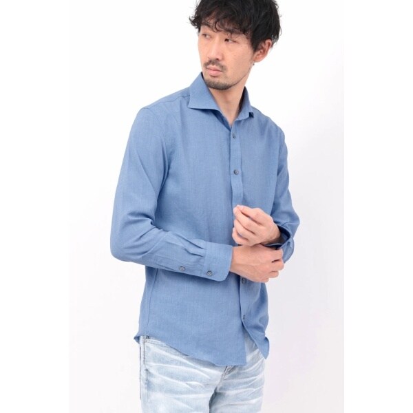 ハイストリート（HIGH STREET）/HIGH STREET∴リフラクスカッタウェイシャツ