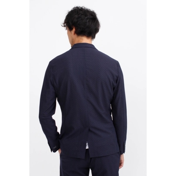 【NEW】ハイストリート（HIGH STREET）/HIGH STREET∴ヘリンボンエアリーサッカーJK_6
