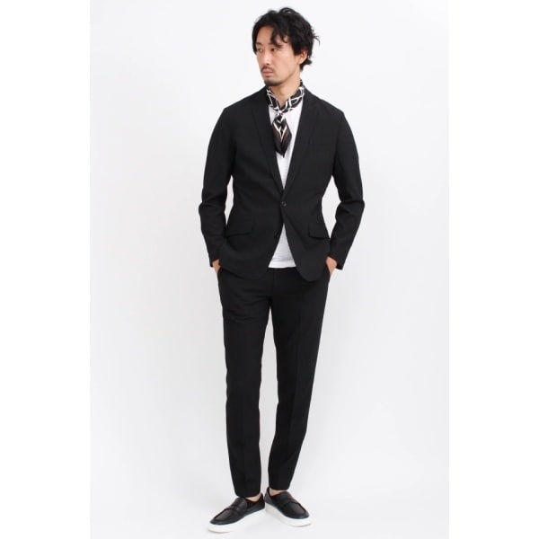 【NEW】ハイストリート（HIGH STREET）/HIGH STREET∴ヘリンボンエアリーサッカーJK_15