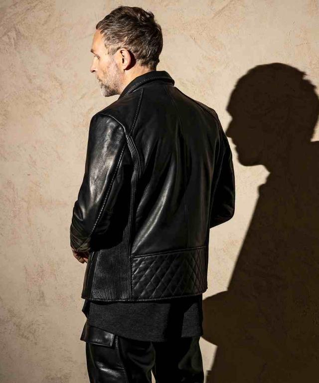 シーディーエム バイ カルぺディエム（CDM BY CARPEDIEM）/C DIEM レザーディフォメーションキルトジャケットの通販は