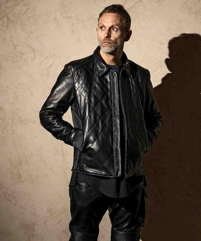 シーディーエム バイ カルぺディエム（CDM BY CARPEDIEM）/C DIEM レザーディフォメーションキルトジャケットの通販は