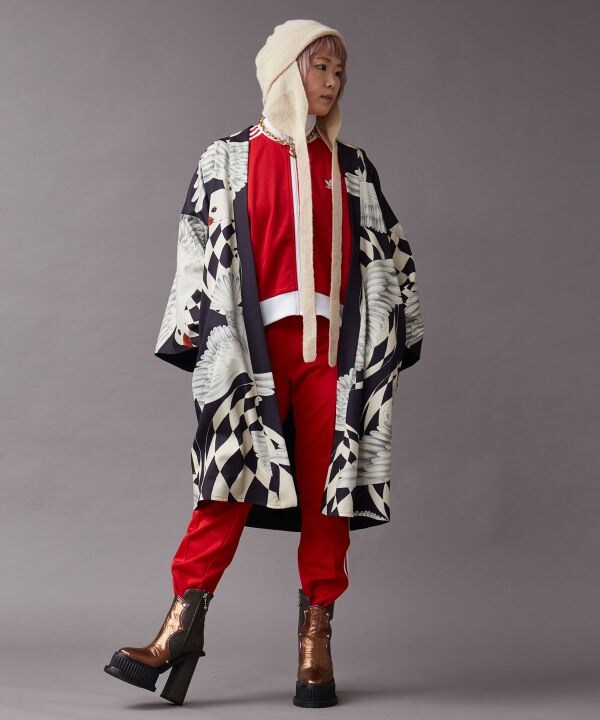 ワンピース 「重宗玉緒×倭物やカヤ」モダン着物ワンピース 倭物やカヤ