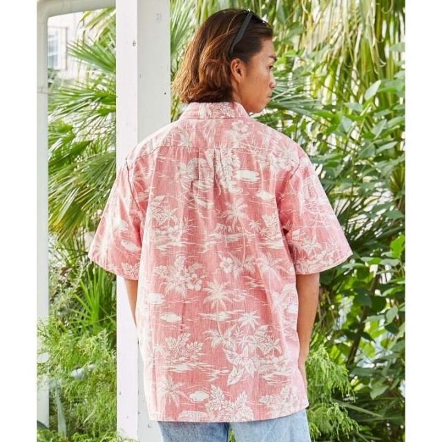 カヒコ（Kahiko）/【カヒコ】シャックアロハメンズシャツ【TWO PALMS】_4