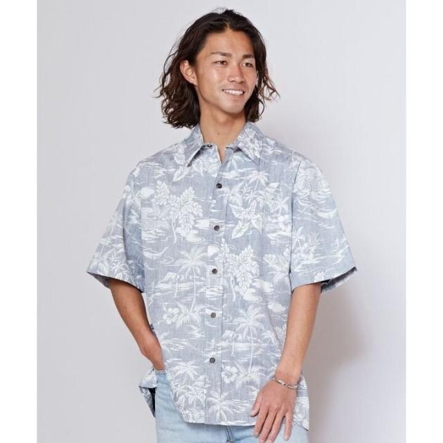 カヒコ（Kahiko）/【カヒコ】シャックアロハメンズシャツ【TWO PALMS】_7