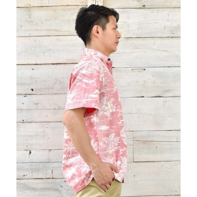 カヒコ（Kahiko）/【カヒコ】シャックアロハメンズシャツ【TWO PALMS】_9