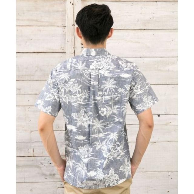 カヒコ（Kahiko）/【カヒコ】シャックアロハメンズシャツ【TWO PALMS】_11