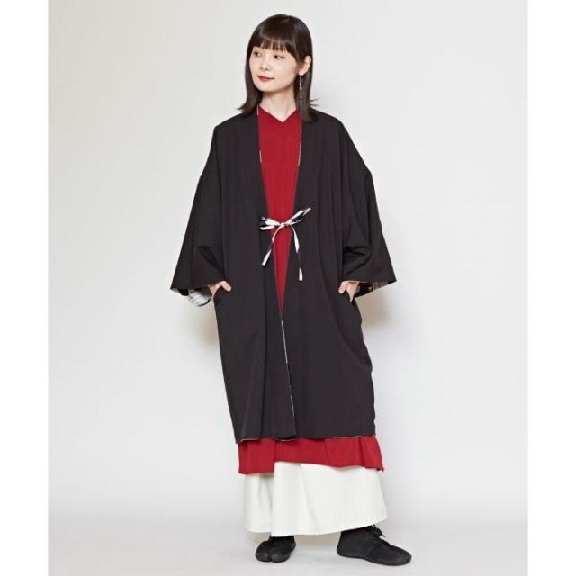 カヤ] モダン着物 ワンピース (重宗玉緒×倭物や 和柄 和モダン 7CQ