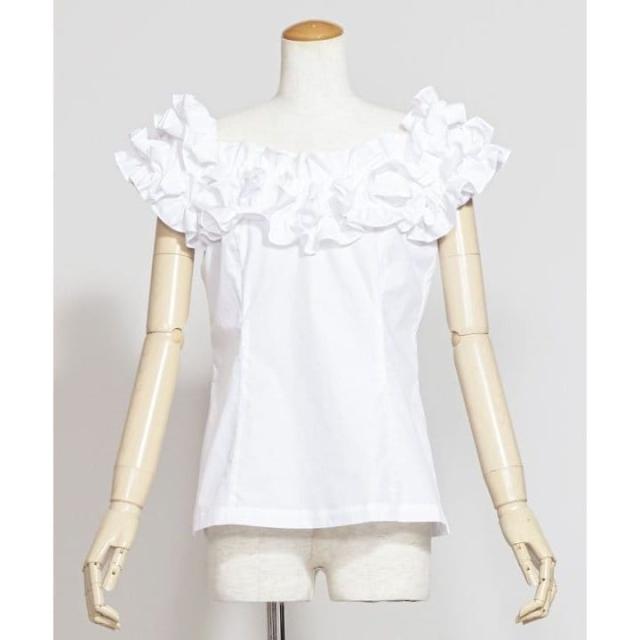 マウナロア（maunaloa）/【マウナロア】フリルカラーブラウスの通販は