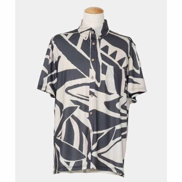 マウナロア（maunaloa）/【マウナロア】Ocean Blue Bird ティアレタパMEN’Sシャツの通販は