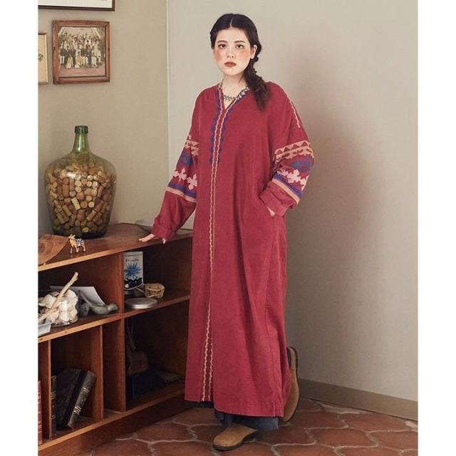 チャイハネ（CAYHANE）/【チャイハネ】ロギータ刺繍ワンピース