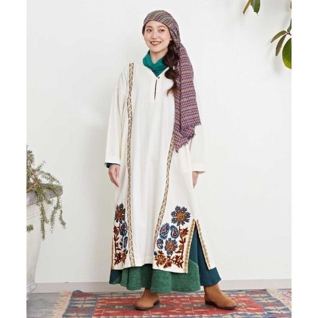 チャイハネ（CAYHANE）/【チャイハネ】カシエ刺繍ワンピースの通販は 10,010円