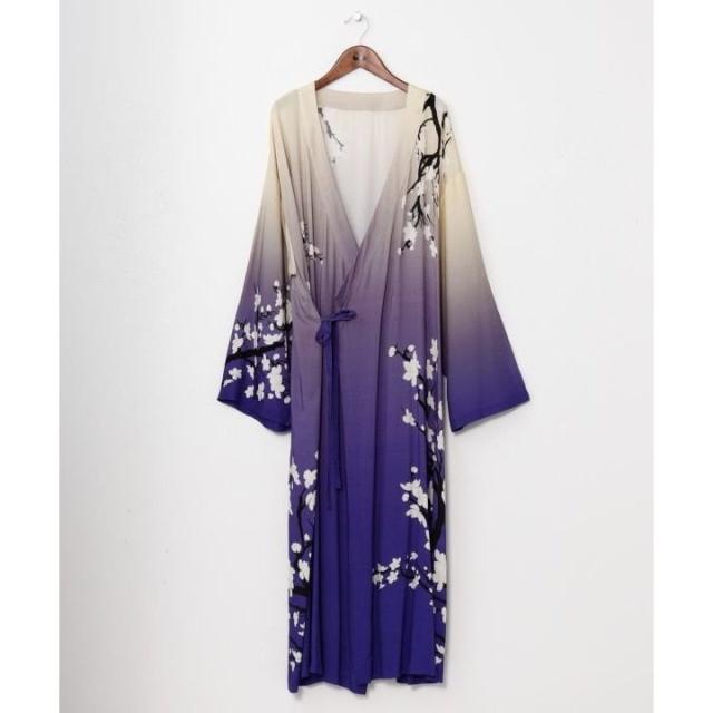 カヤ（kaya）/【カヤ】【UVカット加工】梅美し（うめいつし）羽織