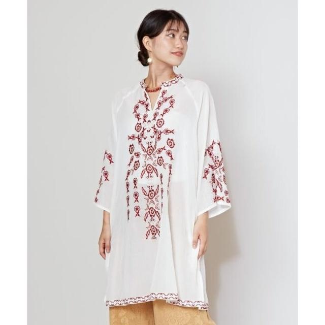 チャイハネ（CAYHANE）/【チャイハネ】ベスタリン刺繍トップスの通販は 8,800円