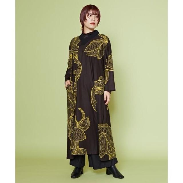 平和屋本店□極上 長羽織 スリーシーズン 春夏秋 塵除け 紗 幾何