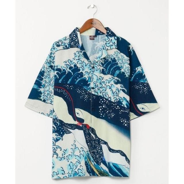 カヤ（kaya）/【カヤ】着る、NIPPON ART 倭の絵シャツLサイズの通販は