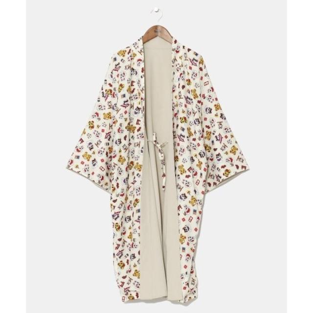 カヤ（kaya）/【カヤ】来福リバーシブル羽織《中村杏子×倭物やカヤ》