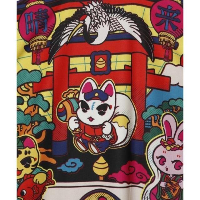 カヤ（kaya）/【カヤ】来福リバーシブル羽織《中村杏子×倭物やカヤ》