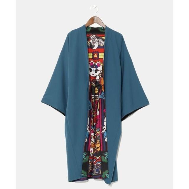 カヤ（kaya）/【カヤ】来福リバーシブル羽織《中村杏子×倭物やカヤ》