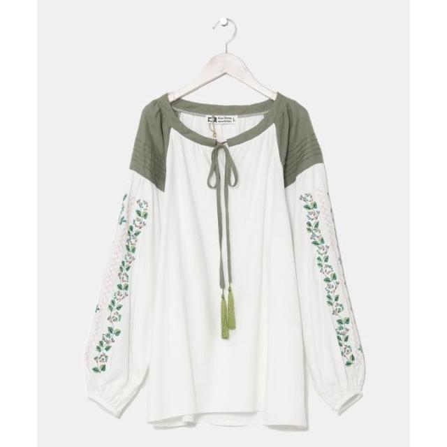 欧州航路（oushukouro）/【欧州航路】刺繍リトトップス