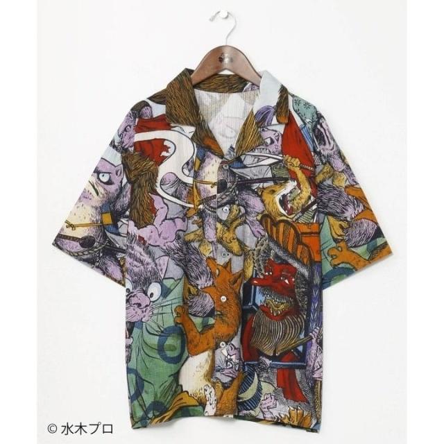 カヤ（kaya）/【カヤ】アロハシャツ（Mサイズ）《水木しげる》