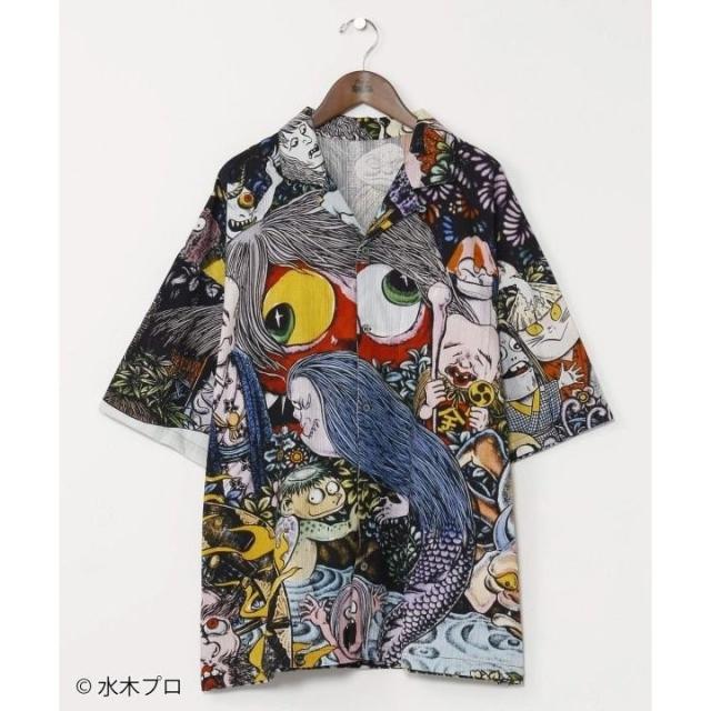 カヤ（kaya）/【カヤ】アロハシャツ（Lサイズ）《水木しげる》