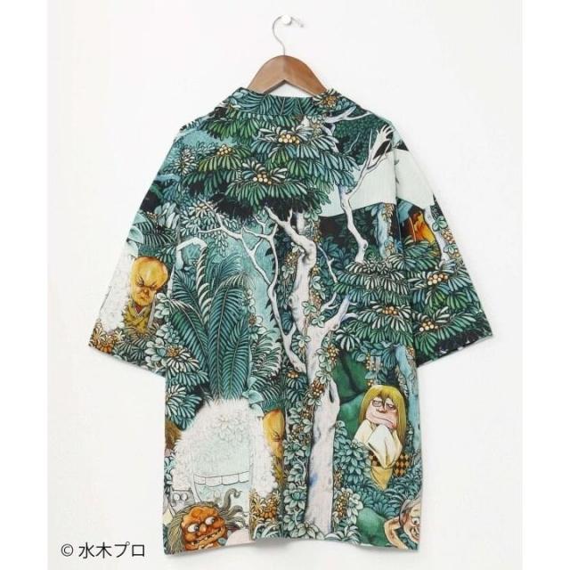 カヤ（kaya）/【カヤ】アロハシャツ（Lサイズ）《水木しげる》