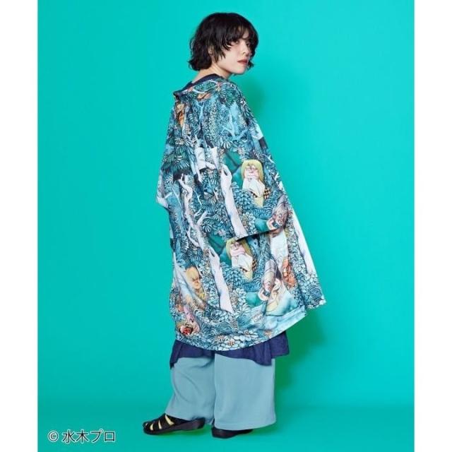 カヤ（kaya）/【カヤ】リバーシブル羽織《水木しげる》