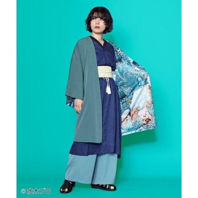 カヤ（kaya）/【カヤ】リバーシブル羽織《水木しげる》