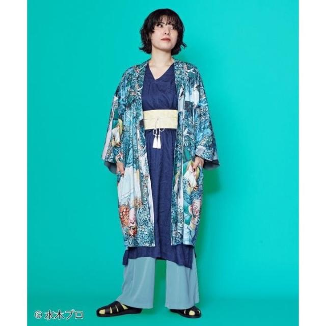 カヤ（kaya）/【カヤ】リバーシブル羽織《水木しげる》