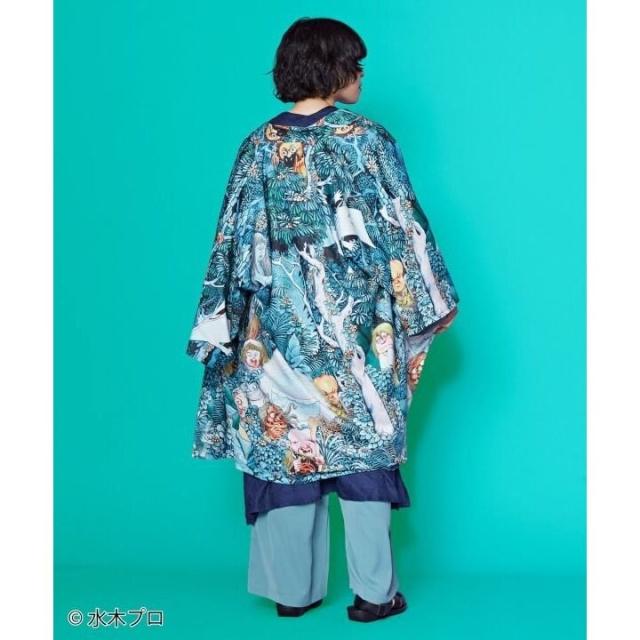 カヤ（kaya）/【カヤ】リバーシブル羽織《水木しげる》