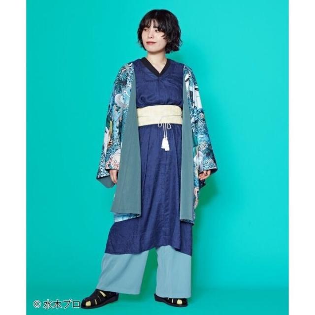 カヤ（kaya）/【カヤ】リバーシブル羽織《水木しげる》