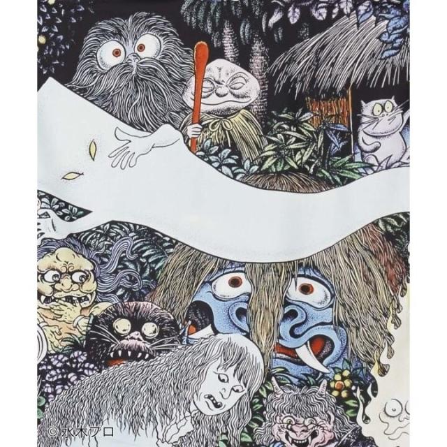 カヤ（kaya）/【カヤ】リバーシブル羽織《水木しげる》