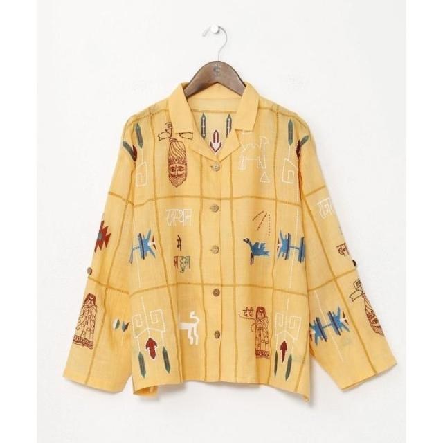チャイハネ（CAYHANE）/【チャイハネ】ラジャラン刺繍シャツ