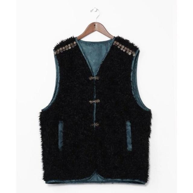 チャイハネ（CAYHANE）/【チャイハネ】モケリプードルファーメンズベスト