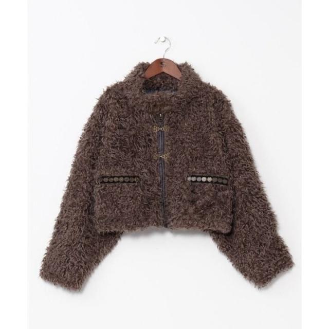 チャイハネ（CAYHANE）/【チャイハネ】モケリプードルファージャケット