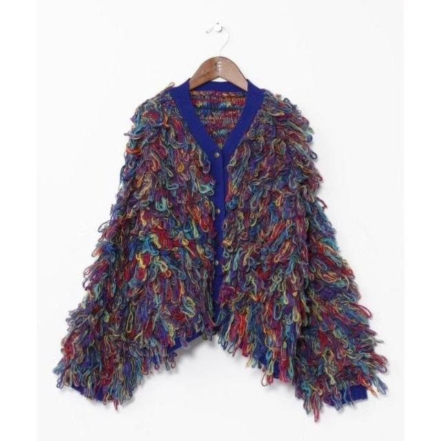 チャイハネ（CAYHANE）/【チャイハネ】カラフルループニットカーディガン