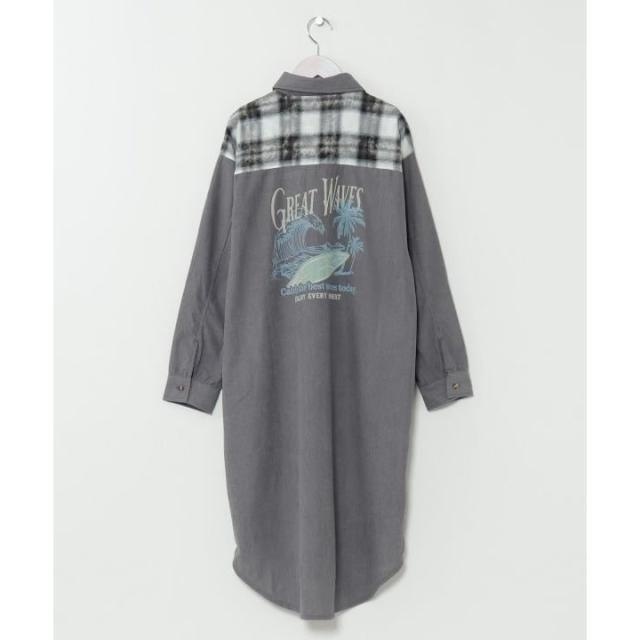 カヒコ（Kahiko）/【カヒコ】【SURF&Palms】コールシャツワンピース