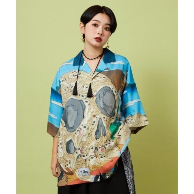 カヤ（kaya）/【カヤ】アロハシャツ《鈴木ひょっとこ×倭物やカヤ》