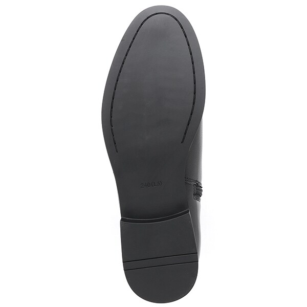 ノイエ ディフュージョン ベルト付き ショートブーツ 黒 レザー 本革ブーツ ノイエディフュージョン（neue diffusion）/ベルト付きショート