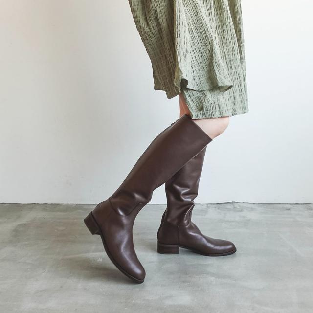 ノイエディフュージョン（neue diffusion）/バックファスナーロングブーツ/ND22654