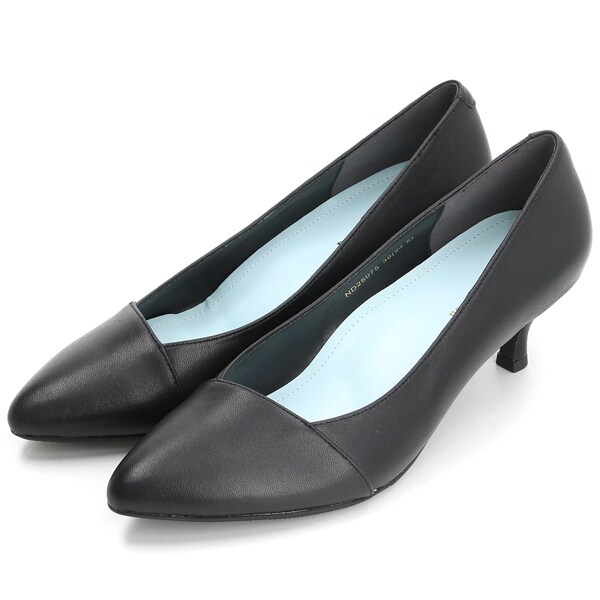 ノイエディフュージョン（neue diffusion）/ポインテッドアシメトリーカットパンプス/ND25075
