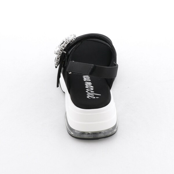 ノイエマルシェ（neue marche ）/厚底ビジュー付きサンダル/NM23900の