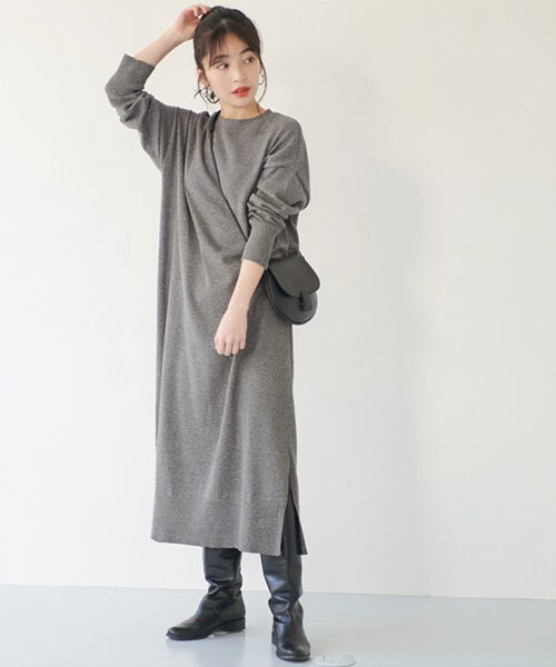 New コカ サイドスリット ニットワンピース 全2色の通販はau Pay マーケット Brand Square By Oioi ブランドスクエアbyマルイ