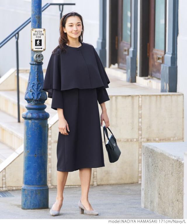 コカ（coca）/ケープ付き ワンピースの通販は